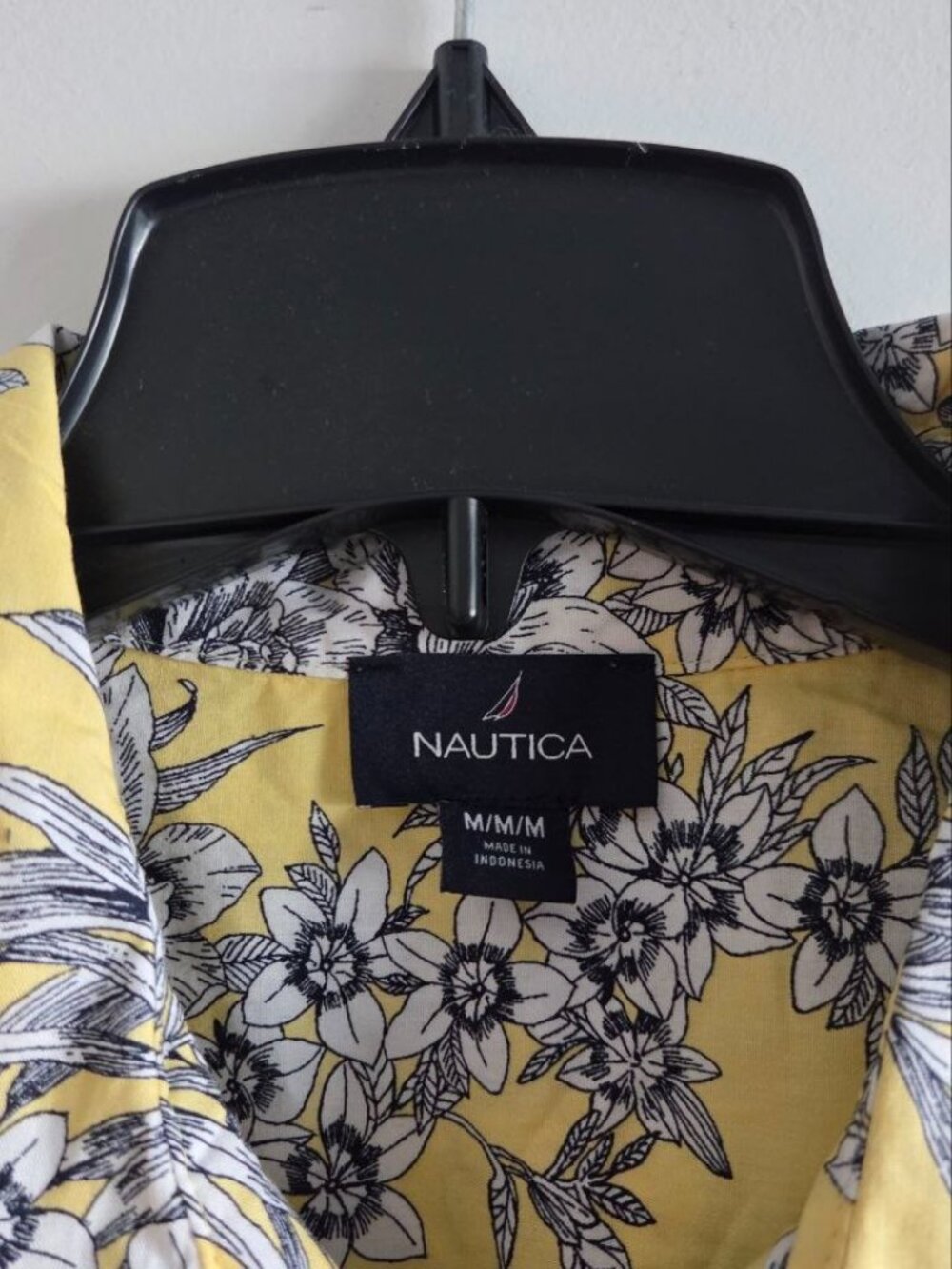 $119 Nautica Women's Toile Floral-Print Sleeveless A-line Dress Size M - Picture 4 of 9